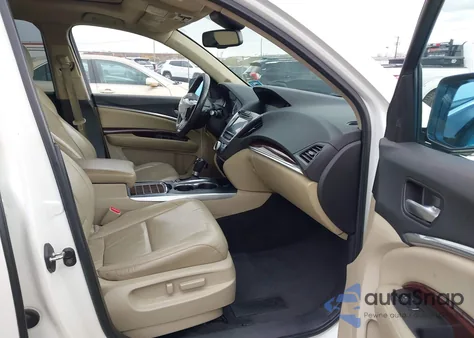 2014 Acura Mdx Technology Package from USA, damaged, VIN 5FRYD3H46EB020972